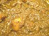 Japanese beef curry, closeup