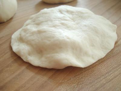 Making bunny bao step 1