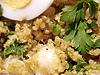 Quinoa kedgeree - closeup