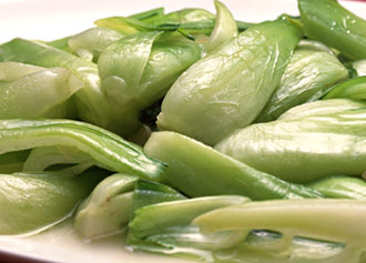 braised bok choi