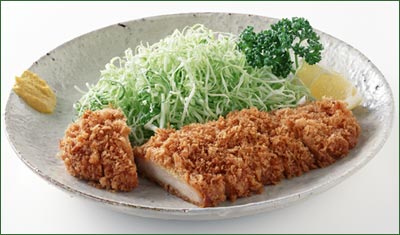 tonkatsu, Japanese deep fried pork cutlet