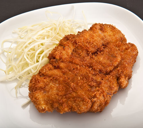 tonkatsu, japanese deep fried pork cutlet