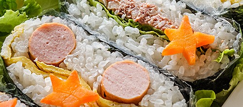 Onigirazu (rice sandwiches)