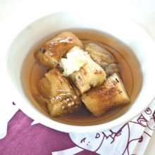 IMG: Chilled grilled eggplant soup